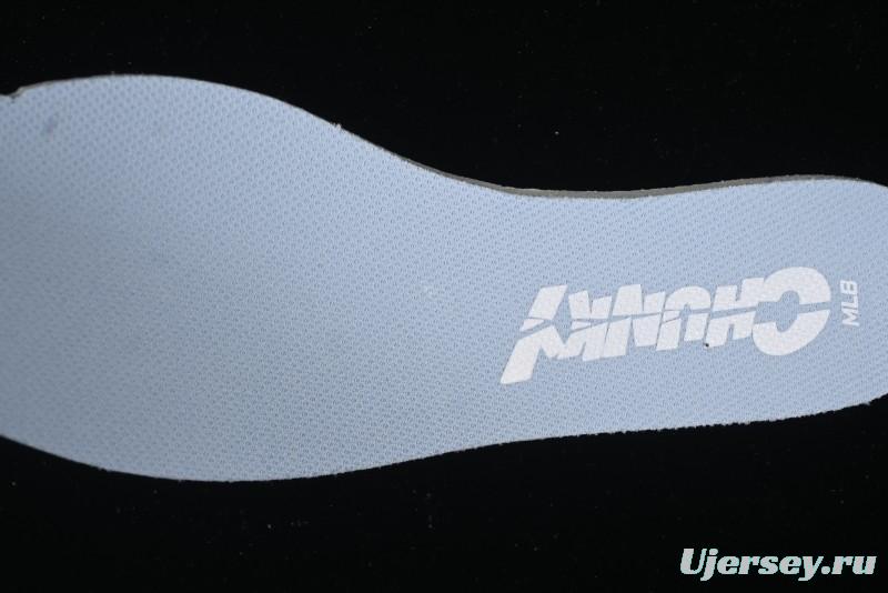 New York Yankees MLB Winner Chunky Height-Increasing Thick Sole Running Shoes - 3ASHWD15N50BLS