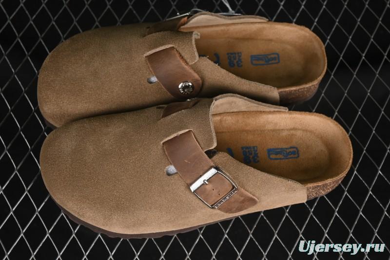 Birkenstock Arizona Soft Footbed Sandals with Suede Leather and Lambswool Lining - G.D4