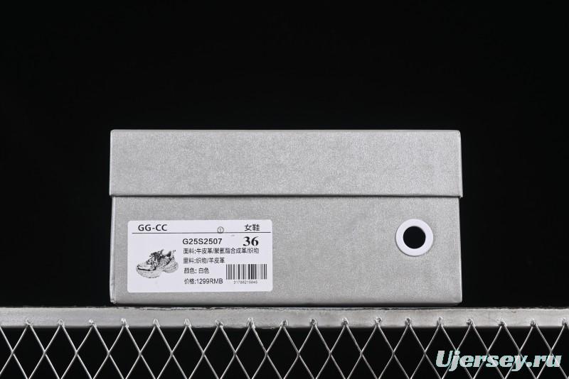 GG-CC Platform Casual Running Sneakers with Thick Sole for Women - G25S2507