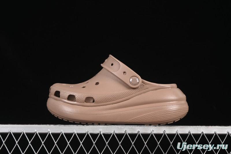 Crocs Classic Puff Two-Way Summer Sandals with Ventilation Holes - B.D4