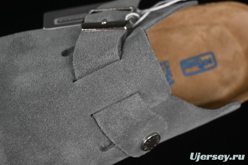 Birkenstock Arizona Soft Footbed Sandals with Suede Leather and Lambswool Lining - G.D4