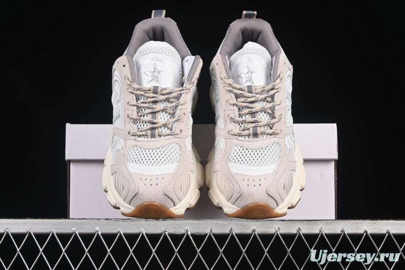 Dior Chrono Round Toe Lace-Up Lifestyle Casual Running Sneakers - 24W Beige