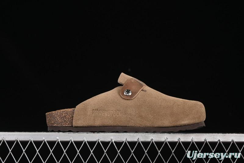 Birkenstock Arizona Soft Footbed Sandals with Suede Leather and Lambswool Lining - G.D4