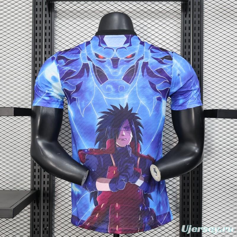 Player Version 2025 Japan Blue with Anime Character Design Jersey