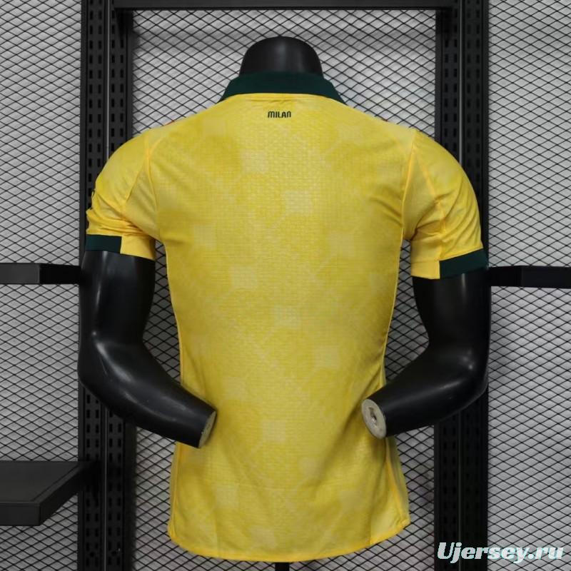 Player Version 25/26 AC Milan Third Yellow Jersey