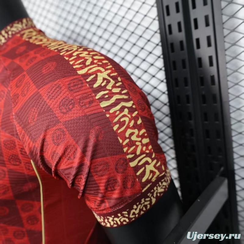 Player Version 25/26 Bayern Munich 125Th Anniversary Red Jersey