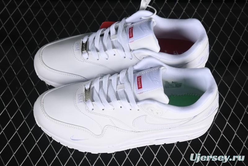 Nike Air Max 1 Retro Running Shoes with Half-Sole Air Cushion - HF8813-100