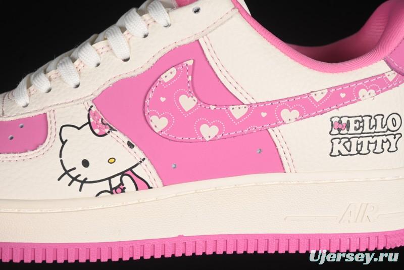 Nike Air Force 1 '07 Low Cartoon Cat Collaboration Pink Cartoon Cat Casual Sneakers - KK1988-082