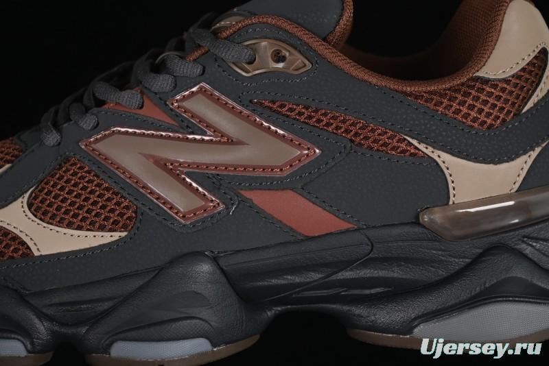 Joe Freshgoods x New Balance 9060 Retro Casual Running Sneakers with ABZORB Cushioning - U9060RFB