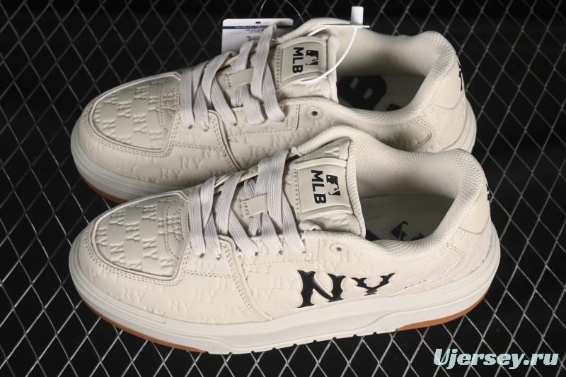 New York Yankees Chunky Liner Mid Denim Monogram Platform Sandals - 3ASXE015N50CRS