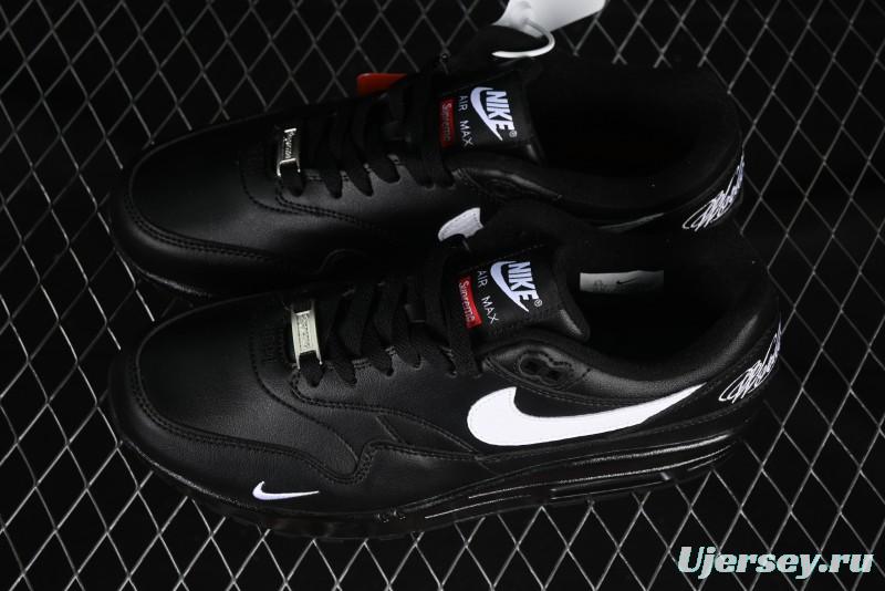 Nike Air Max 1 Retro Running Shoes with Half-Sole Air Cushion - HF8813-001