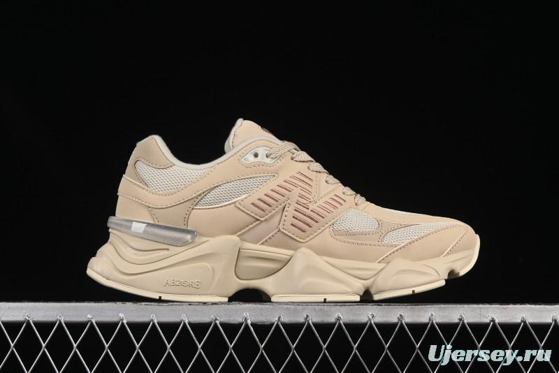 New Balance 9060 Retro Casual Running Sneakers with ABZORB Cushioning Technology - U9060ZGC