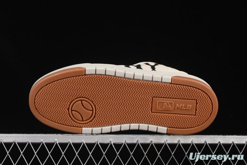 New York Yankees Chunky Liner Mid Denim Monogram Platform Sandals - 3ASXE015N50CRS