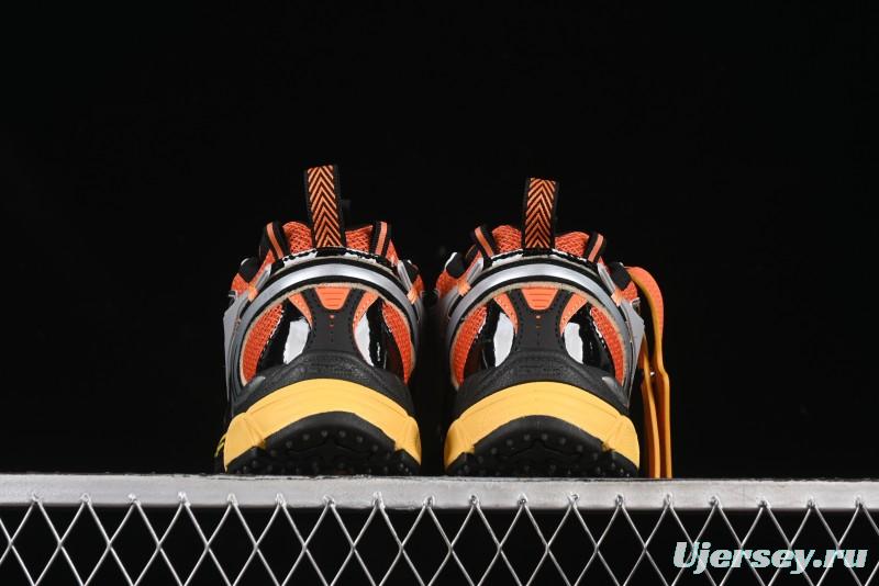 Off-White Be Right Low-Top Lifestyle Sneakers in Grey Orange - X.E5