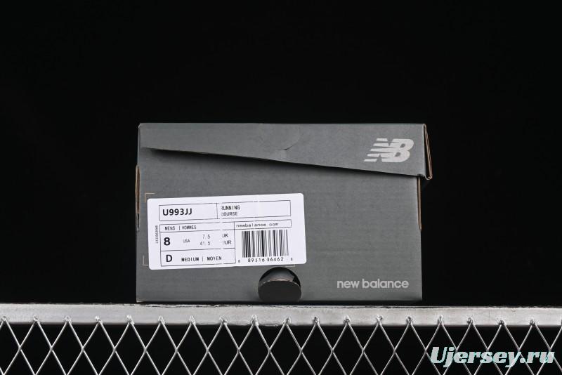 New Balance Made In USA M993 Classic Retro Running Shoes - U993JJ