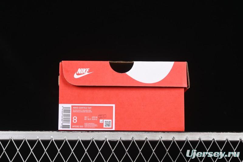 Nike Classic Cortez Leather Retro Running Shoes - HF0263-003