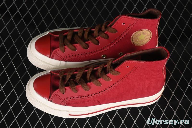 Converse Chuck Taylor All Star 1970s High Top Sneakers in China Red - A12460C