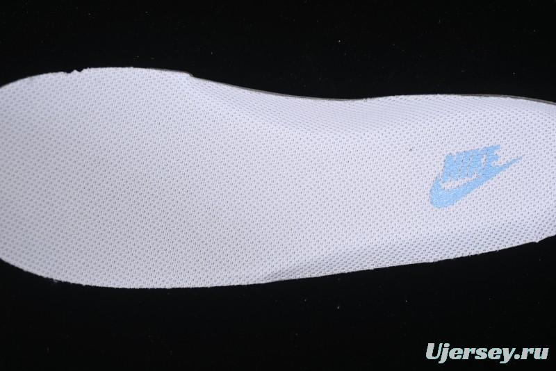 Nike Air Force 1'07 Low Supreme Co-branded Blue and White Casual Sneakers - XX3168-137