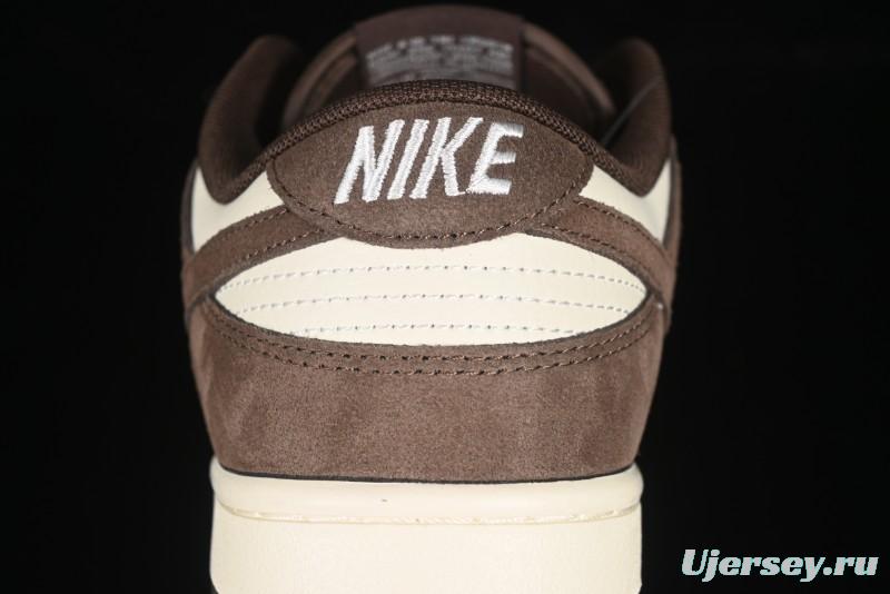 Nike SB Dunk Low White Mocha Low-Top Casual Skate Shoes - FQ8249-104