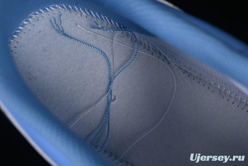 Nike Air Force 1'07 Low Casual Sneakers in Iceland Blue with Full-Length Air Cushion - ZH0316-070