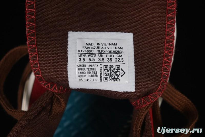 Converse Chuck Taylor All Star 1970s High Top Sneakers in China Red - A12460C