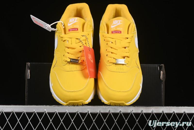 Nike Air Max 1 Retro Running Shoes with Half-Sole Air Cushion - HF8813-700