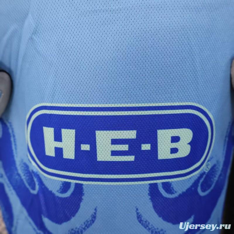 Player Version 25/26 Tigres Away Blue Jersey