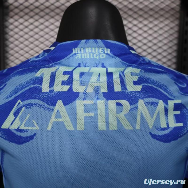 Player Version 25/26 Tigres Away Blue Jersey