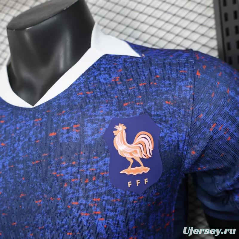 Player Version 2025 France Home Jersey