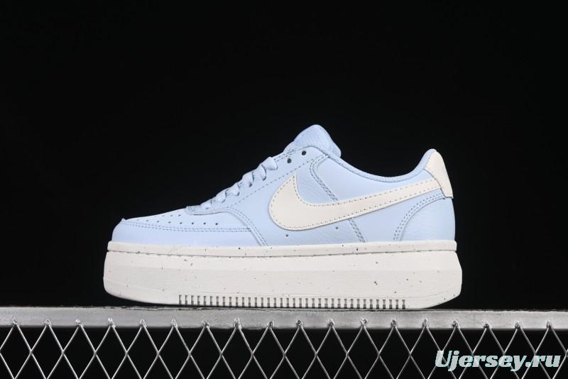 Nike Court Vision Alta Thick Sole Casual Sneakers for Campus - DZ5394-400