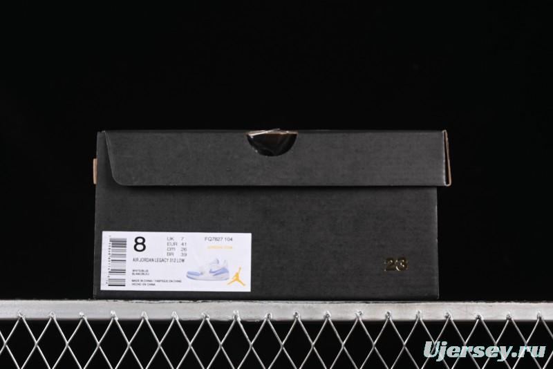 Nike Air Jordan Legacy 312 Low Sneakers with Triple Strap Design - FQ7827-104