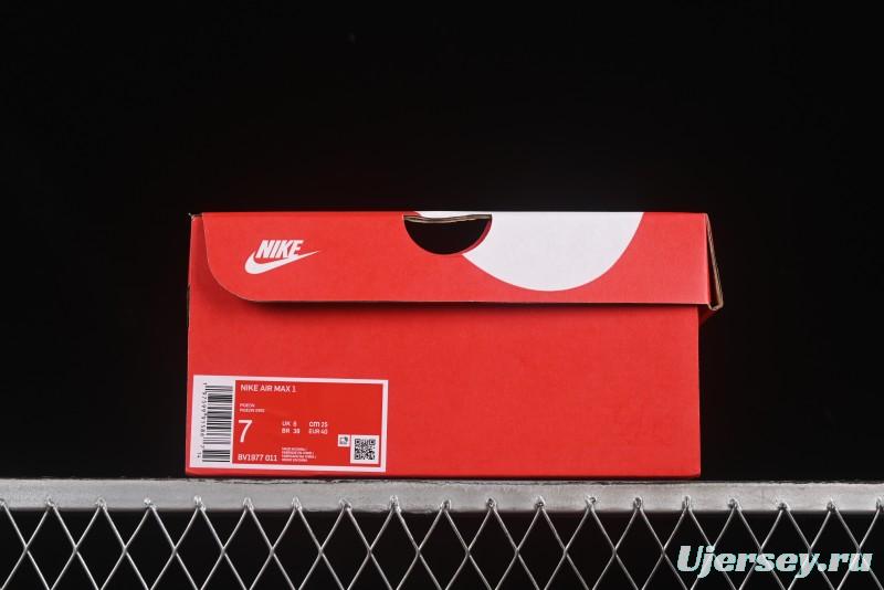 Nike Air Max 1 Retro Running Shoes with Half-Sole Air Cushion - BV1977-011