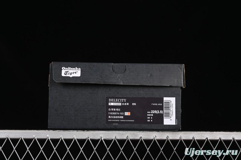 Onitsuka Tiger Delecity Thick Sole耐磨 Low-Top Lifestyle Casual Shoes - 1183B874-103
