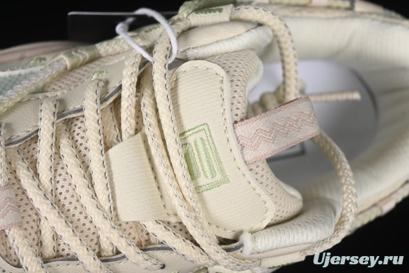 Fila Heritage Fluid Cat Paw 5.0 Vintage Dad Shoes with Lace-Up Design - F12W432101FAP