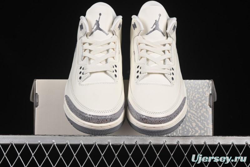 Nike Air Jordan 3 Retro OG Sail Metallic Silver - CK9246-100