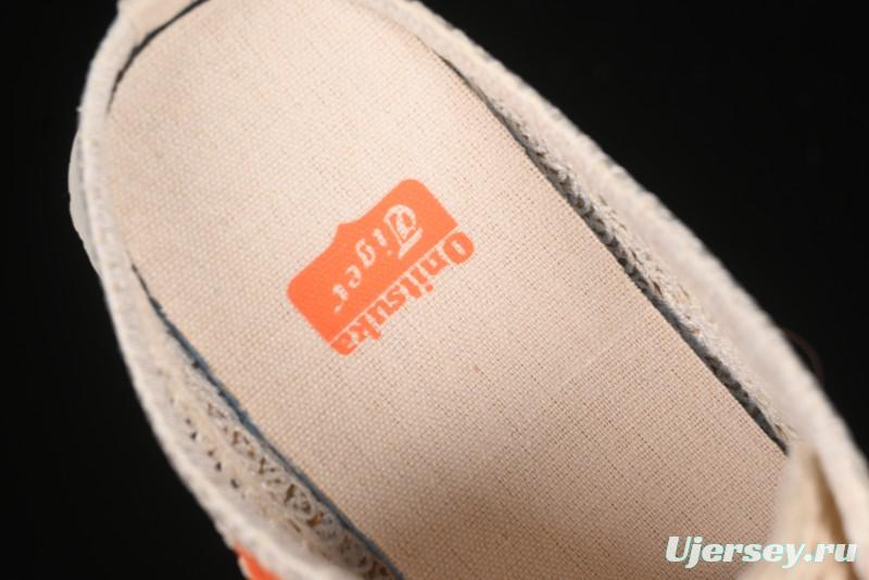 Onitsuka Tiger Mexico 66 Sabot Slip-On Sneakers with Breathable Mesh Upper - 1183C123-251