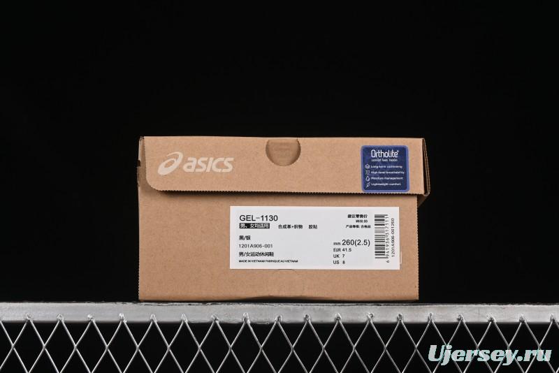 Asics Tiger GEL-1130 Low-Top Casual Running Shoes with Outdoor Style and GEL Cushioning - 1201A906-001