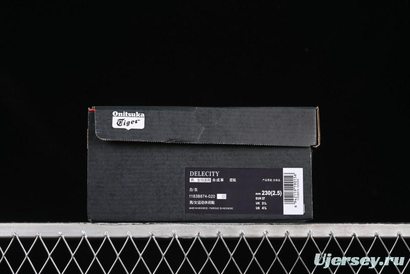 Onitsuka Tiger Delecity Thick Sole耐磨 Low-Top Lifestyle Sneakers - 1183B874-020