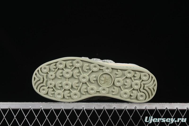 Adidas Originals Gazelle Bold JR8373 Collaboration Low-Top Sneakers with Thick Sole for Slip Resistance and Durability - JR8373