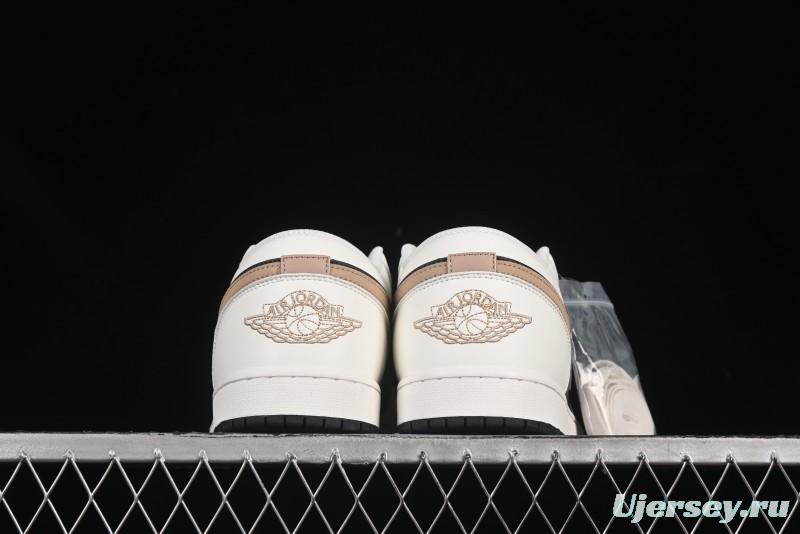 Nike Air Jordan 1 Low AJ1 Retro Casual Sneakers in Black White Grey - IH0649-021