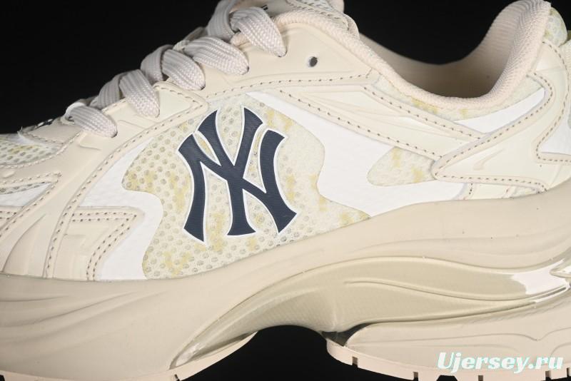 New York Yankees MLB Chunky Curve Runner Monogram Thick Sole Casual Running Shoes - 3ARNSPL5N50BGL