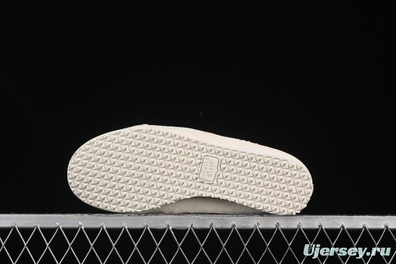 Onitsuka Tiger Mexico 66 Sabot Slip-On Sneakers with Breathable Mesh Upper - 1183A707-106