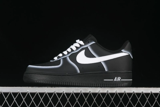Nike Air Force 1'07 Low Casual Sneakers with Full-Length Air Cushion - DD8959-001