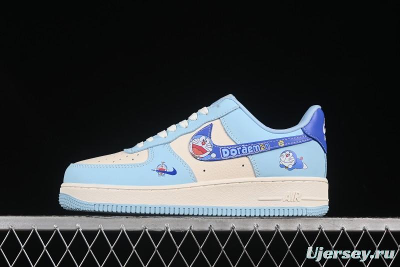 Nike Air Force 1'07 Low Doraemon Casual Sneakers with Full-Length Air Cushion - DF0188-059
