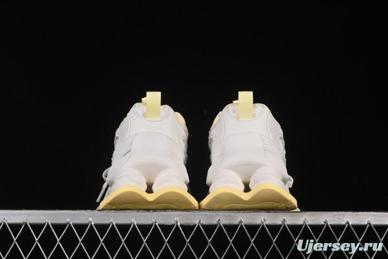 GG-CC Star Same Style Lace-up Hollow Out Dad Shoes with 5cm Height Increasing Sole - G25U9988