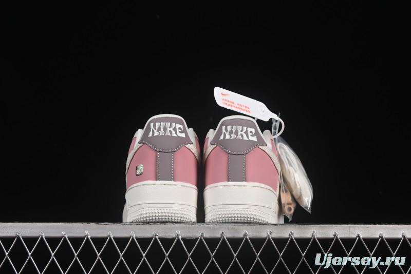 Nike Air Force 1'07 Low Casual Sneakers with Full-Length Air Cushion - IB8874-111