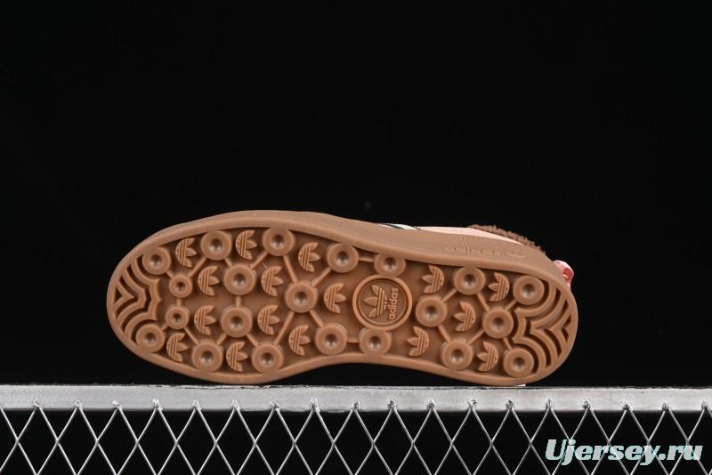 Adidas Originals Gazelle Bold JR4244 Collaboration Low-Top Platform Sneakers with Slip-Resistant Durable Sole