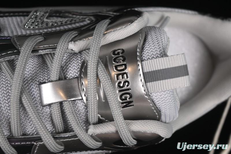 GG-CC 25ss New Platform Chunky Sneakers with 7CM Height Increase and Irregular Design - 668-2 Black