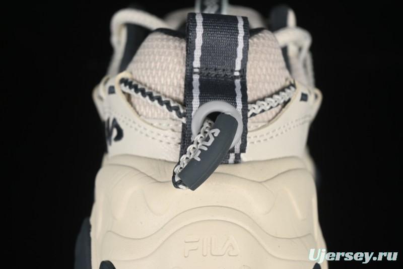 Fila Heritage Fluid Cat Paw 5.0 Retro Dad Shoes with Lace-Up Design - F12W432101FSH
