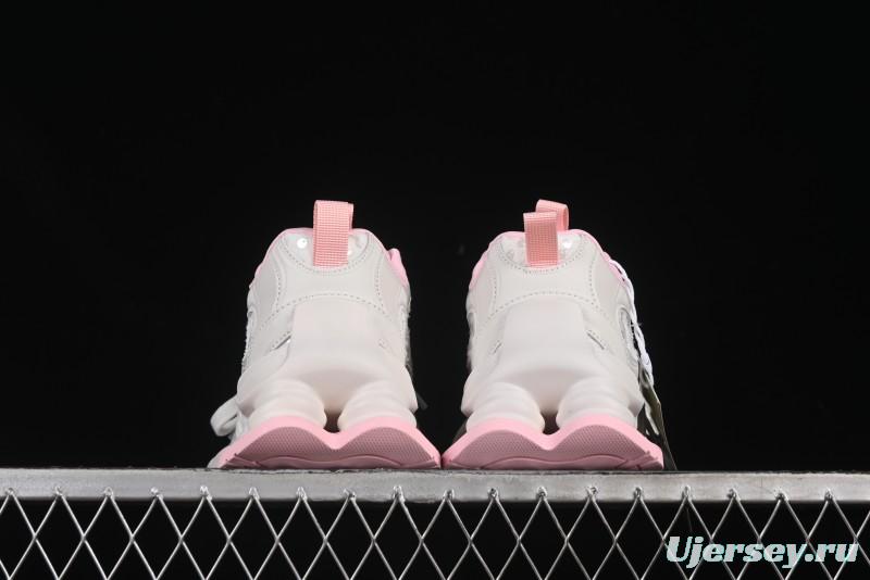 GG-CC Star Same Style Lace-Up Hollow-Out Chunky Sneakers with 5cm Hidden Heel - G25U9988